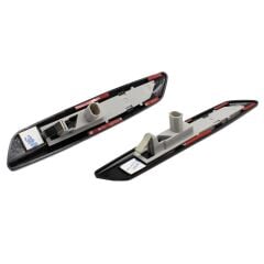Bmw E60 E90 Uyumlu Yedek Parça Siyah Çamurluk Led Sinyal