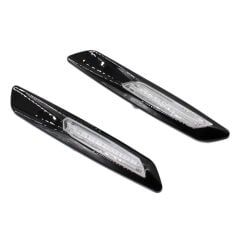 Bmw E60 E90 Uyumlu Yedek Parça Siyah Çamurluk Led Sinyal