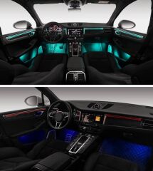 Porsche Macan 2014-2016 Için Uyumlu Ambians Aydınlatma Seti