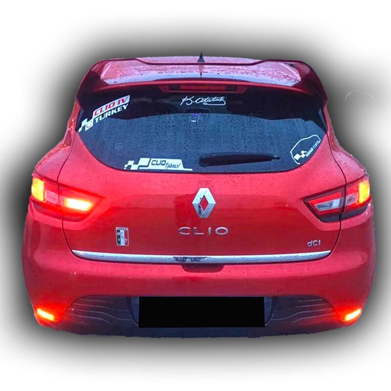 Renault Clio 4 Uyumlu Yedek Parça Rs Spoiler Boyalı