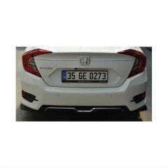 Honda Civic FC5 Uyumlu Yedek Parça 2016-2020 Difüzör Karbon