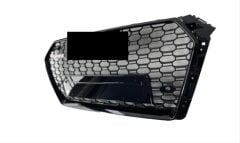 Audi A4 2016-2019 İçin Uyumlu Yedek Parça Panjur RS4 Siyah