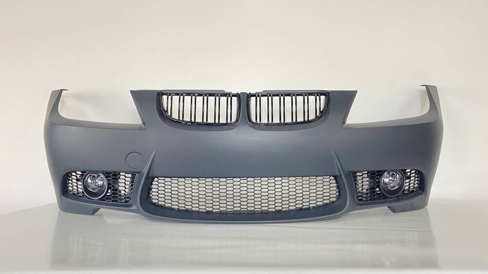 Bmw 3 Serisi E90 2009-2011 İçin Uyumlu Yedek Parça LCI M3 Görünüm Ön Tampon + Panjur (Sis Lambaları Dahil)