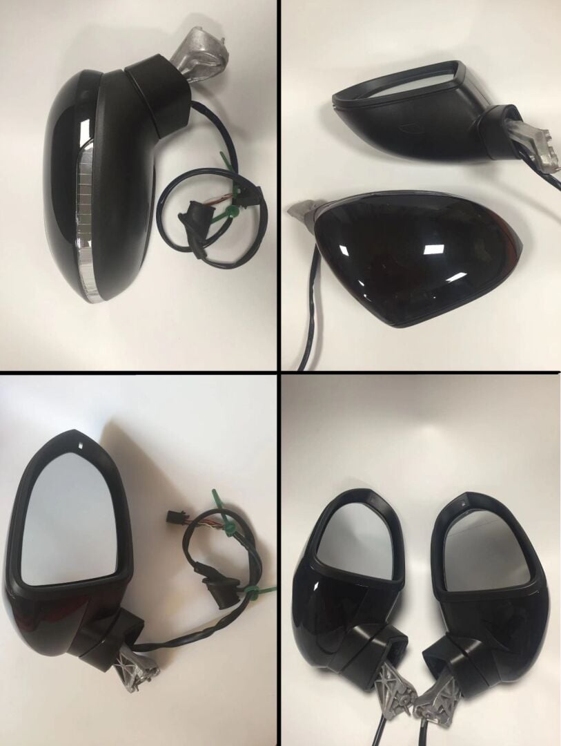 Volkswagen Passat B8 Uyumlu Yedek Parça Katlanır Ayna Takımı