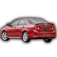 Toyota Corolla Sedan 2007-2011 Uyumlu Yedek Parça Işıklı Spoiler Boyalı