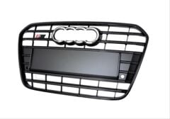 Audi A6 2015-2018 İçin Uyumlu Yedek Parça Panjur S6 Siyah