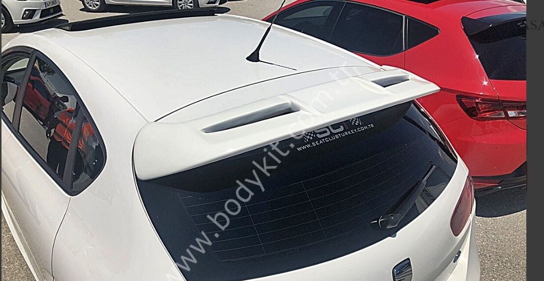 Seat Leon 2 Uyumlu Yedek Parça Makyajlı Kasa Spoiler