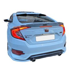 Honda Fc5 Uyumlu Yedek Parça Spoon Spoiler Boyasız Fiber