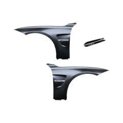 Bmw 3 Serisi F30 2012-2018 Uyumlu Yedek Parça M3 Görünüm Body Kit Çamurluk Kaput Dahil Set