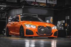 Bmw 3 Serisi G20 2019+ İçin Uyumlu Yedek Parça G22 Dönüşüm Ön Tampon & Panjur Seti