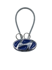 Hyundai Çelik Telli Anahtarlık