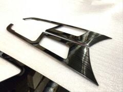 Hyundaı Elantra 2016-2019 Için Uyumlu Iç Kapı Açma Kolu Kaplama(Tıtanyum Sıyah)