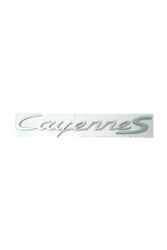 Porsche Cayenne S Uyumlu Krom Bagaj Logosu (AL-141)