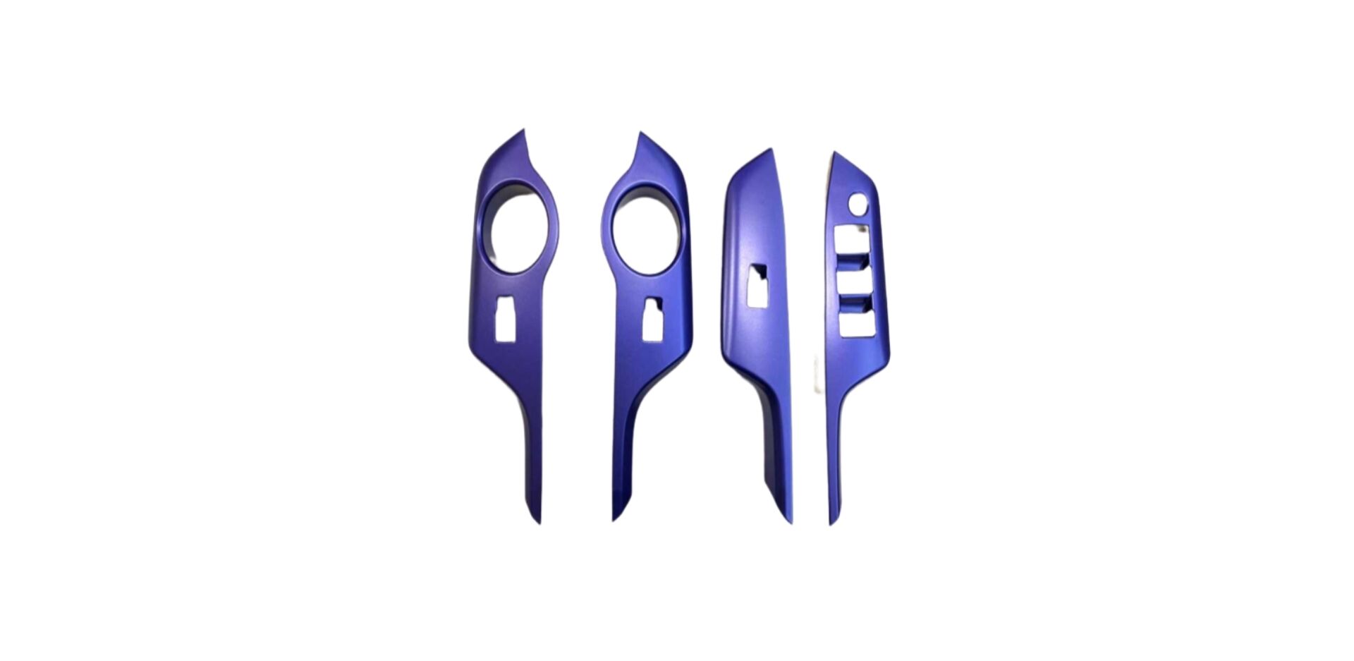 Toyota C-HR 2016-2019 Için  Uyumlu Yedek Parça Kapı Kolçak Kaplama Mavi(Advance Model)