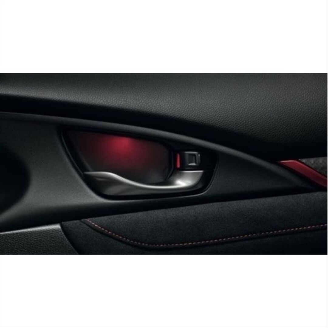 Honda Civic Fc5 2016-2020 Uyumlu Yedek Parça Kolçak İç Aydınlatma - Kırmızı