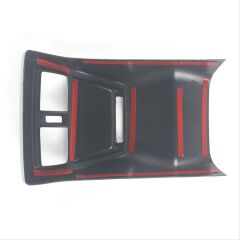 Honda Civic FE1 2022 İçin Uyumlu Yedek Parça Arka Klima Panel Kaplama - Silver