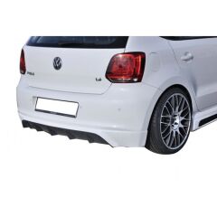 Volkswagen Polo 2012 Uyumlu Yedek Parça Difüzörlü Arka Tampon Eki Boyalı