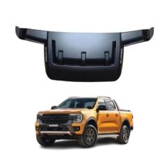 Ford Ranger T9 Kaput Üstü Kabartma Scoop 3 Parça Mat Siyah