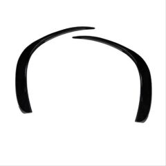 Mercedes W205 2019+ C Serisi Için Uyumlu Yedek Parça Ön Tampon Bıçakları 2 Parça (Pıano Black)