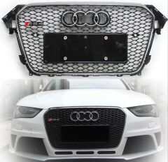 Audi A4 2012-2015 İçin Uyumlu Yedek Parça Panjur RS4 - Gri