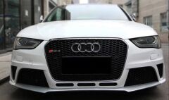 Audi A4 2012-2015 İçin Uyumlu Yedek Parça Panjur RS4 - Gri
