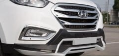 Hyundai iX35 2010+ Uyumlu Yedek Parça Ön ve Arka Tampon Koruma Led