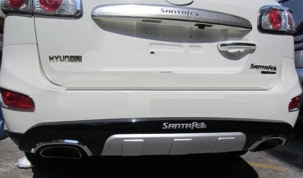 Hyundai Santa Fe 2010-2012 Uyumlu Yedek Parça Arka Difüzör