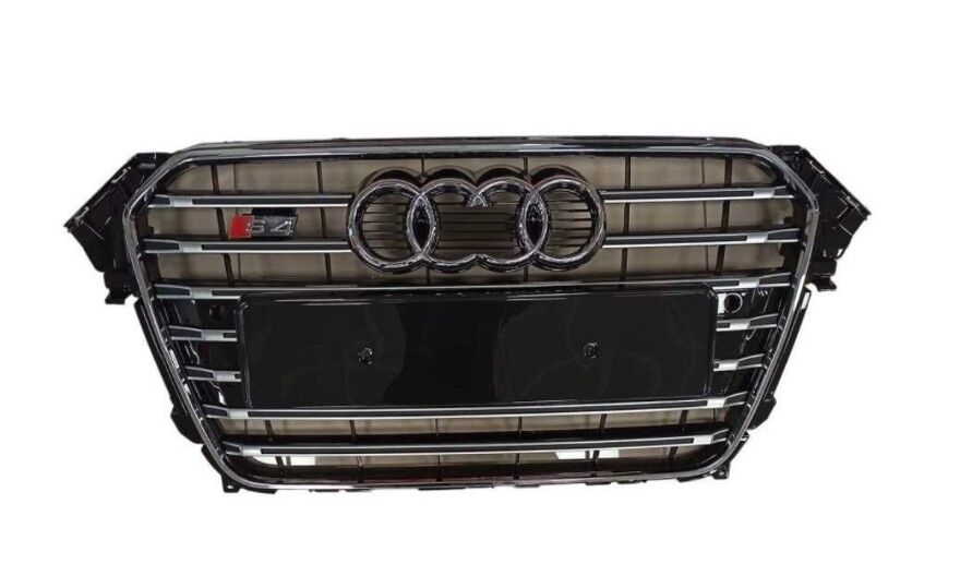 Audi A4 2012-2015 İçin Uyumlu Yedek Parça S4 Panjur Siyah