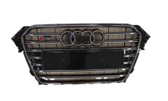 Audi A4 2012-2015 İçin Uyumlu Yedek Parça S4 Panjur Siyah