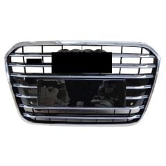 Audi A6 2012-2014 İçin Uyumlu Yedek Parça Panjur S6 Siyah