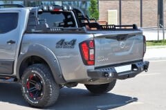 Nissan Navara 2010-2021 Off Road Uyumlu Yedek Parça Arka Tampon Koruma AQM4WD S20