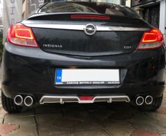Opel İnsignia Uyumlu Yedek Parça Üniversal Arka Tampon Difüzör