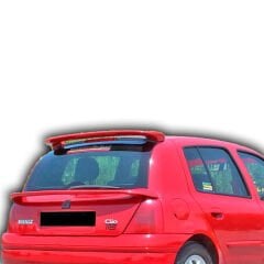Renault Clio 2 HB Uyumlu Yedek Parça Cam Altı Spoiler Boyasız