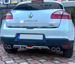 Renault Megane 3 Uyumlu Yedek Parça Üniversal Arka Tampon Difüzör