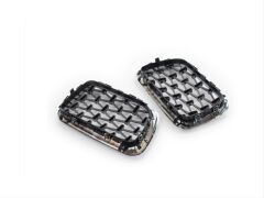 Bmw 3 Serisi E36 1997-1999 İçin Uyumlu Dıamond Panjur (Böbrek) Piano Black Çerçeve