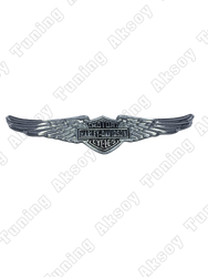 Harley Davidson Bagaj Logosu Krom