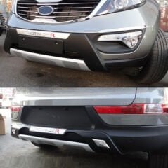Kia Sportage 2010-2014 Uyumlu  Yedek Parça Ön ve Arka Tampon Koruma