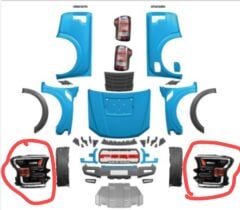 Ford Ranger F150 Gen2 Far Takımı Sağ Sol