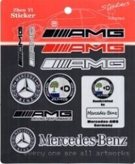 Mercedes Uyumlu Yedek Parça Afflaterbach Sticker 10 Adet