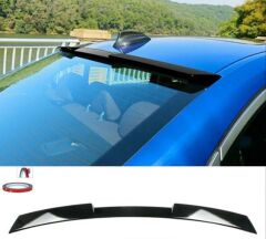 Bmw 3 Serisi G20 2019+ İçin Uyumlu Yedek Parça Cam Üstü Spoiler - Piano Black (Parlak Siyah)