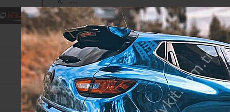Renault CLİO 4 Uyumlu Yedek Parça Dtm Spoiler