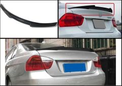 Bmw 3 Serisi E90 2005-2012 Uyumlu Yedek Parça M4 Spoiler- Piano Black (Parlak Siyah)