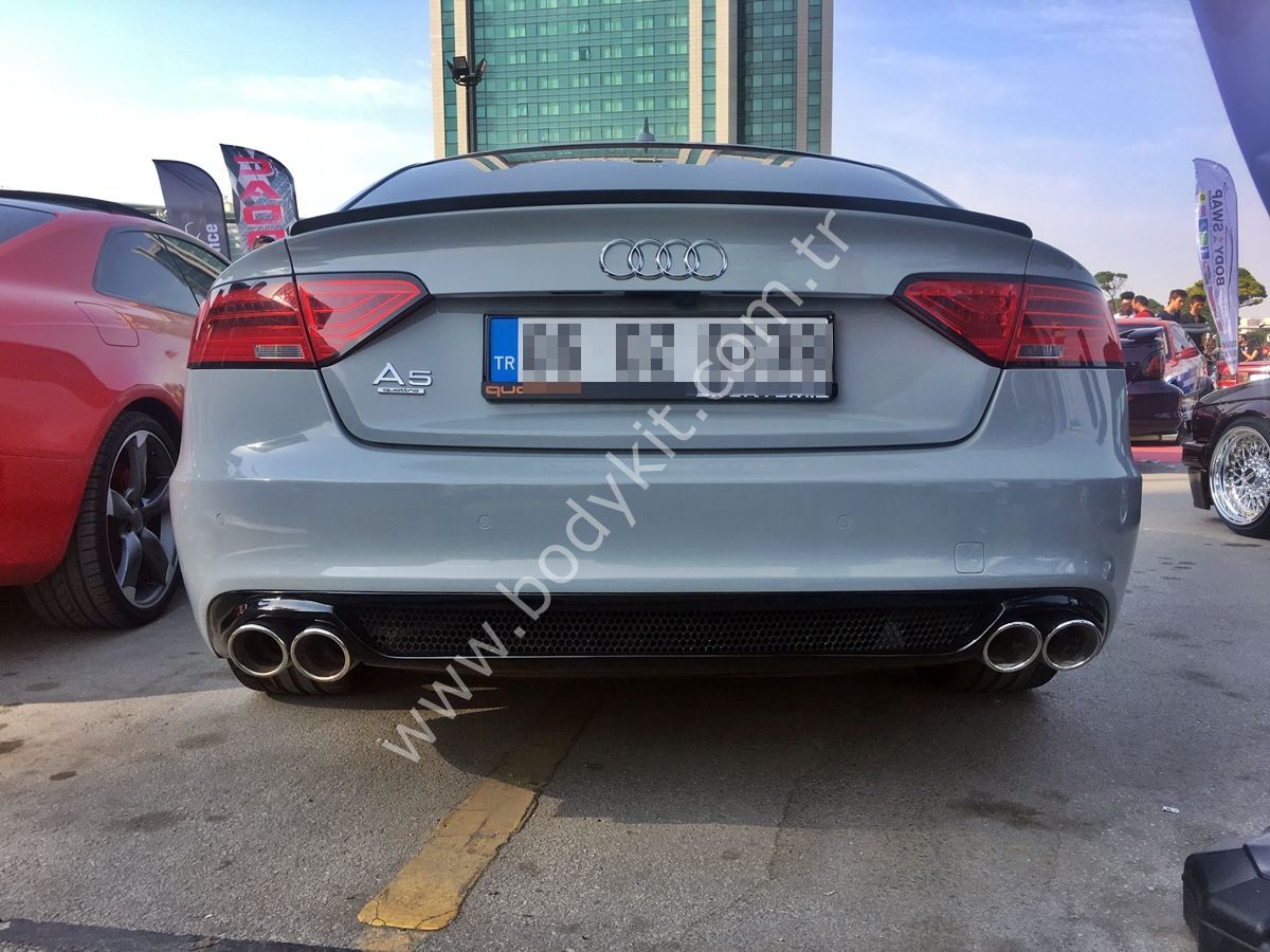 Audi A5 Uyumlu Yedek Parça Sedan Difüzör