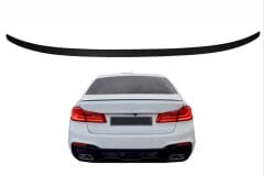 Bmw 5 Serisi G30 İçin Uyumlu Yedek Parça Mt Spoiler - Piano Black (Parlak Siyah)