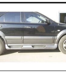 Kia Sorento 2003-2009 Uyumlu Yedek Parça Yan Basamak Füme