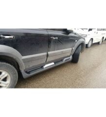 Kia Sorento 2003-2009 Uyumlu Yedek Parça Yan Basamak Füme