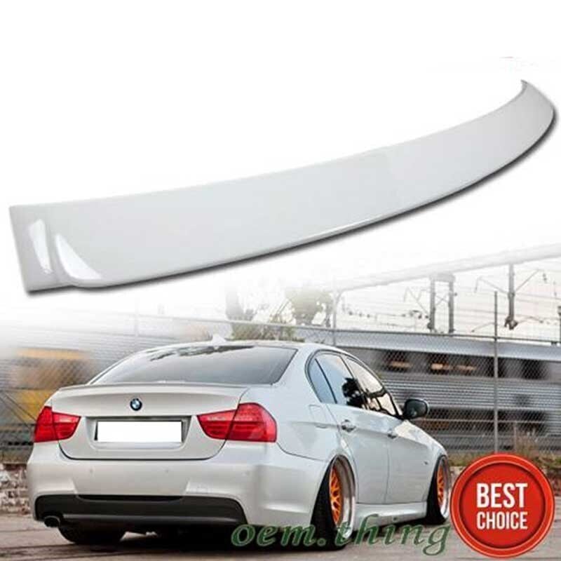 Bmw E90 Uyumlu Yedek Parça Cam Üstü Spoiler Boyasız Fiber