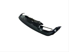 Audi A6 2012-2014 İçin Uyumlu Yedek Parça 2015+ Facelift  Difüzör ( Piano Black)