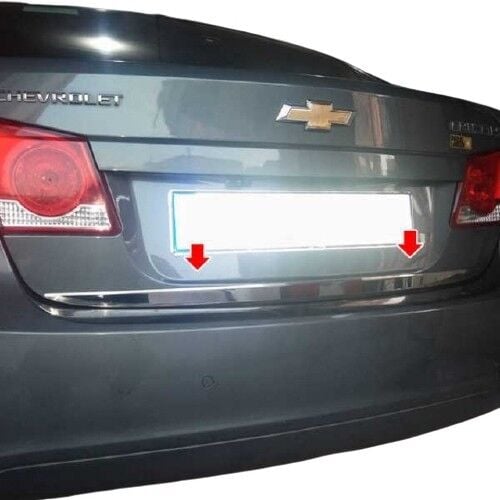 Chevrolet Cruze Uyumlu Yedek Parça Krom Bagaj Alt Çıtası
