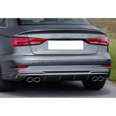 Audi A3 2016-2020 Sedan İçin Uyumlu Yedek Parça S3 Difüzör Egzoz Seti